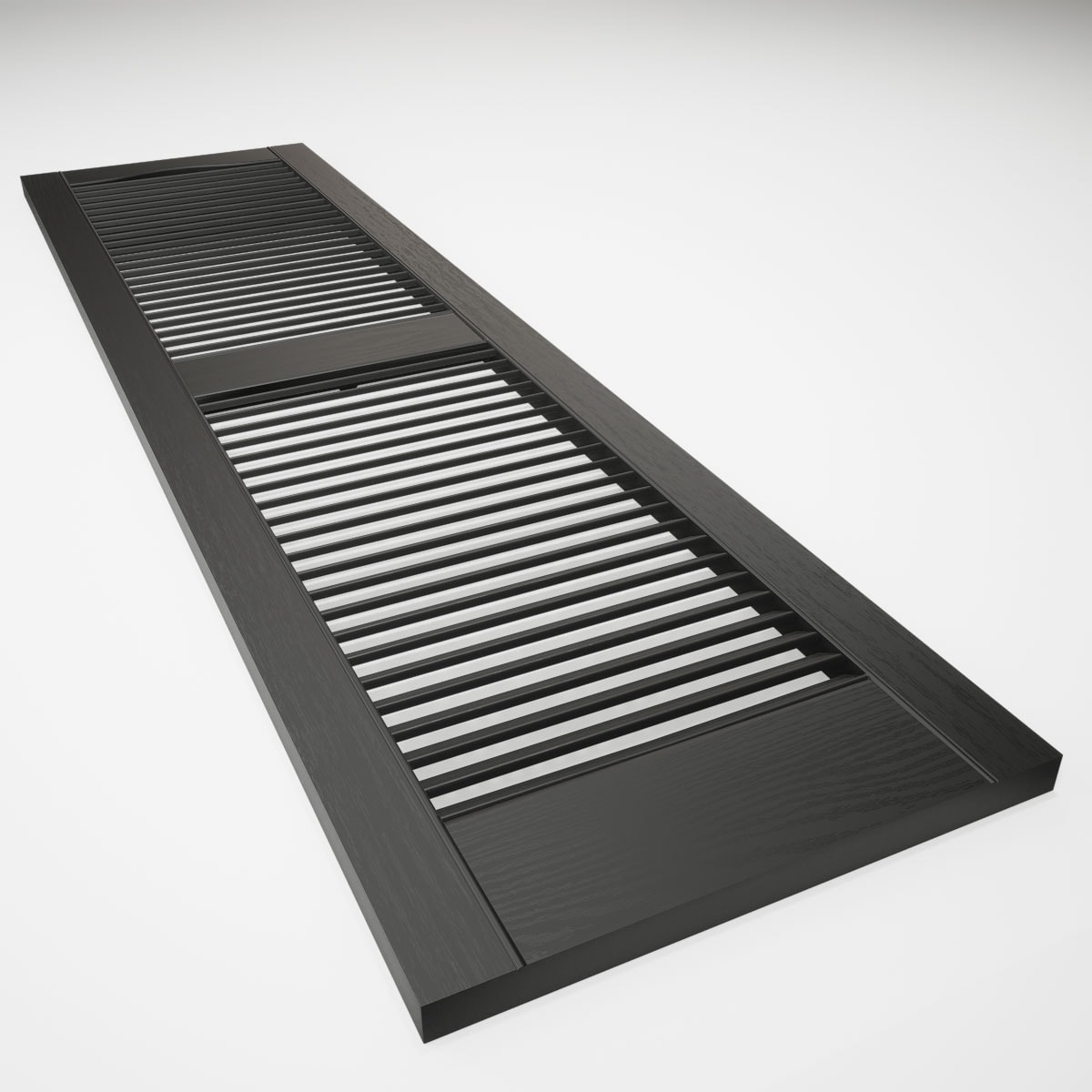 Ekena Millwork LL1S12X06700BL Exterior-Shutters - View #5
