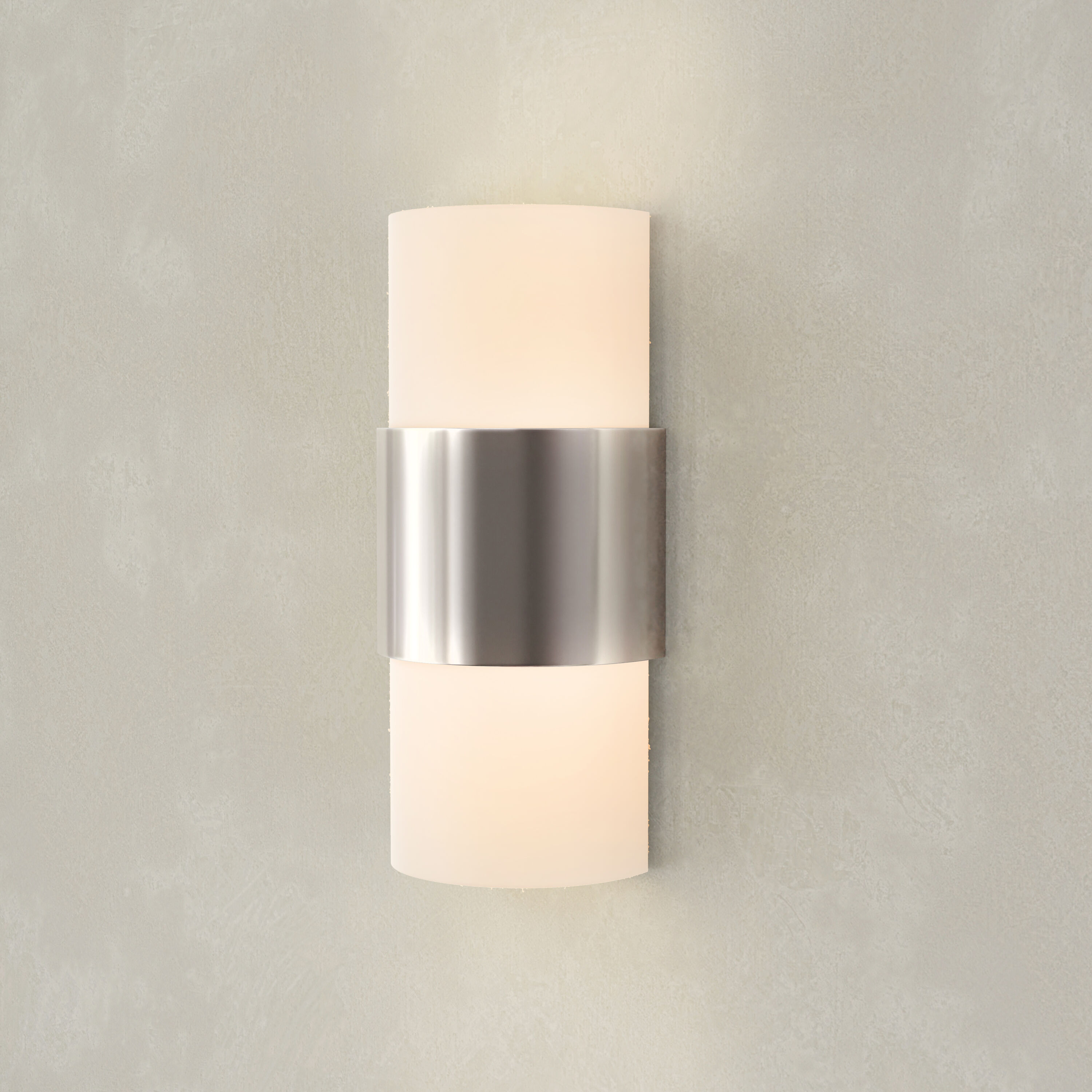 Progress Lighting P710119-009 Silva 7.87-in W 2 -Light Brushed Nickel Wall Sconce