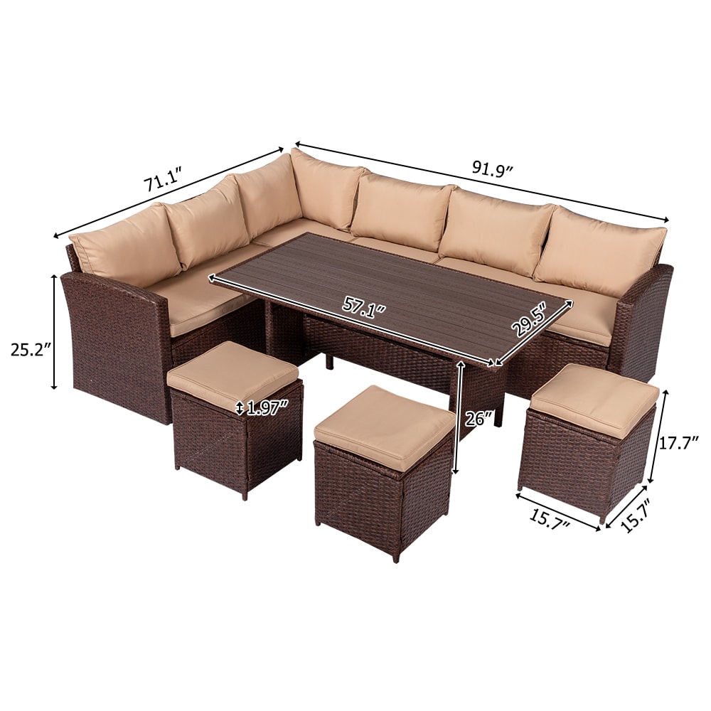 Winado 205636797007 Patio-Conversation-Sets - View #4