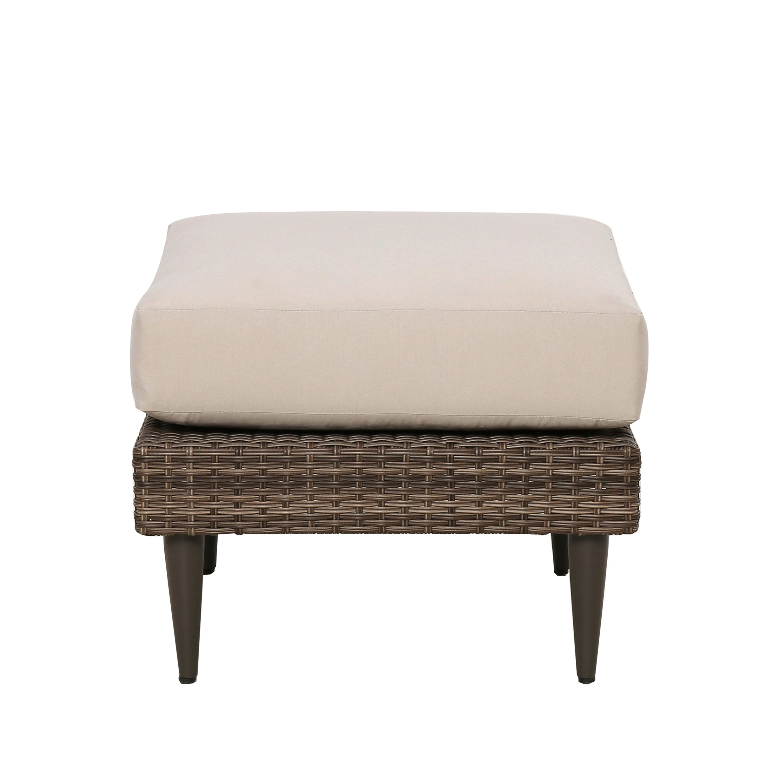 Accentrics Home DS-D472-600-1 Casual Brown Ottoman