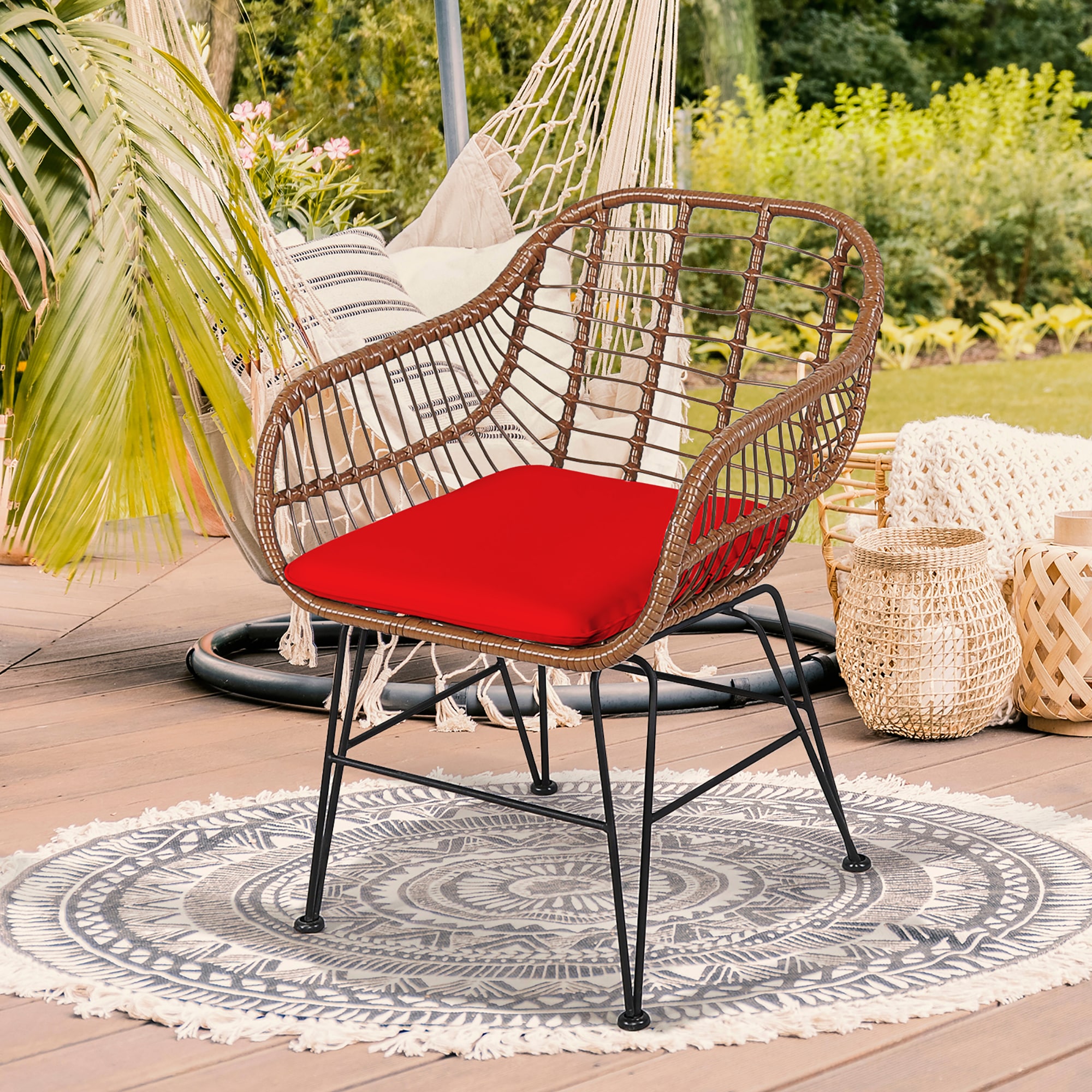 Costway OP70837RE Patio-Conversation-Sets - View #7