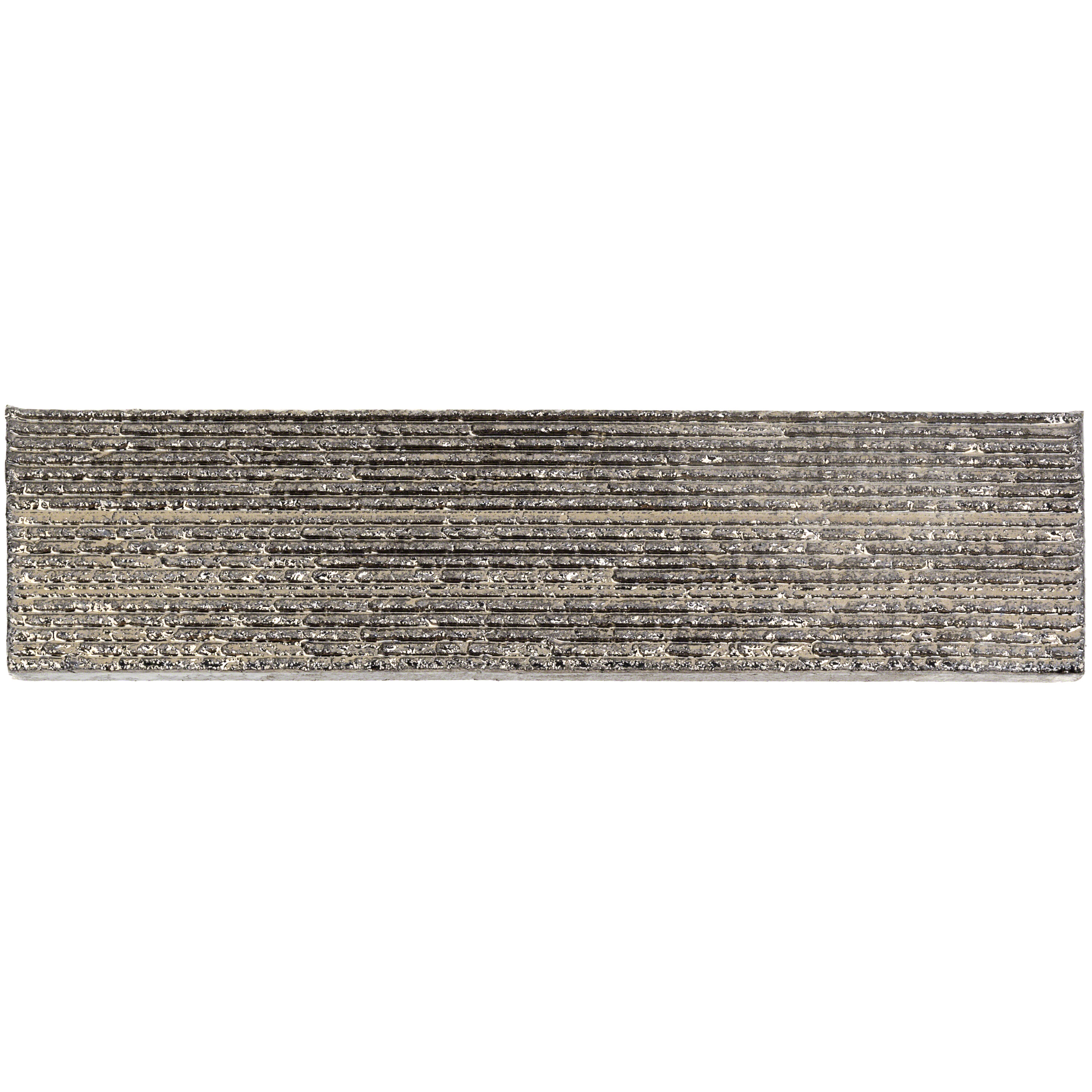 Artmore Tile EXT3RD102868 Sample- Eastport Gold 2-in x 8-1/2-in Matte Ceramic Brick Look Floor and Wall Tile