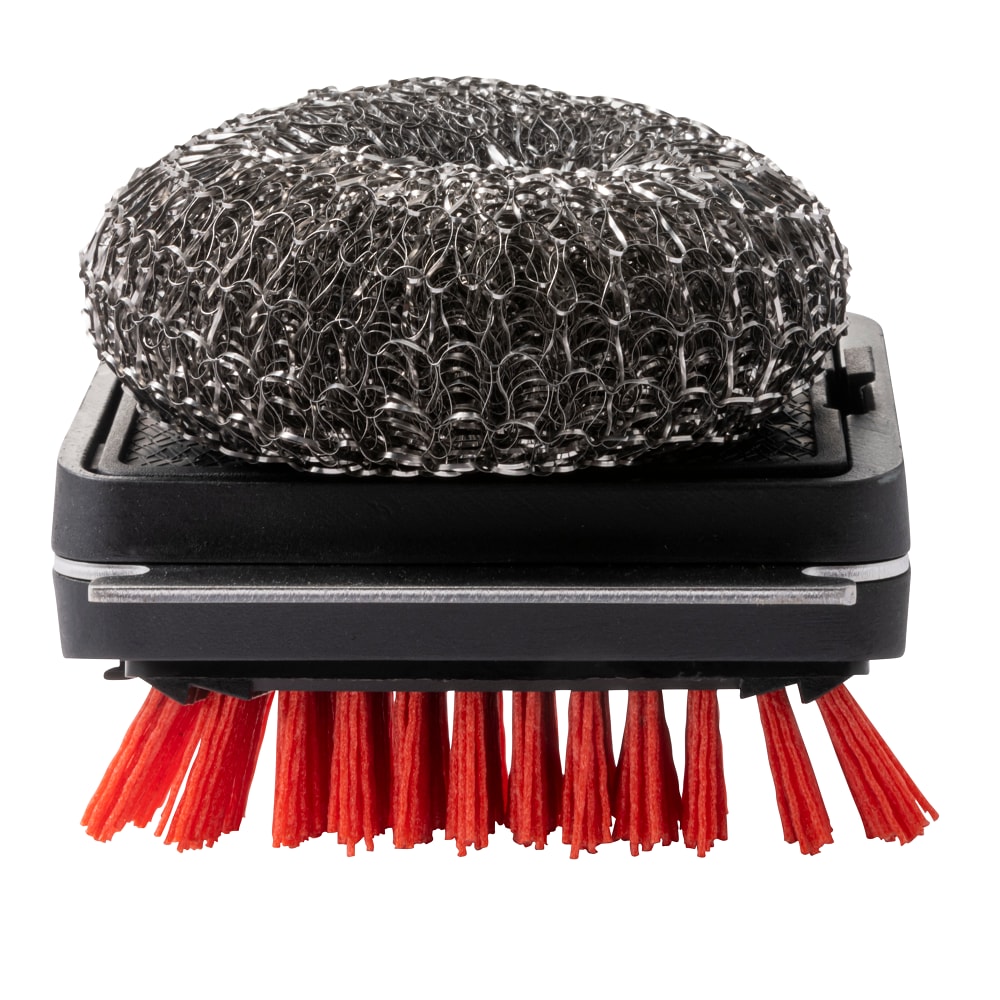Char-Broil Safer Nylon Plastic 18.75-in Grill Brush in the Grill Brushes &  Cleaning Blocks department at