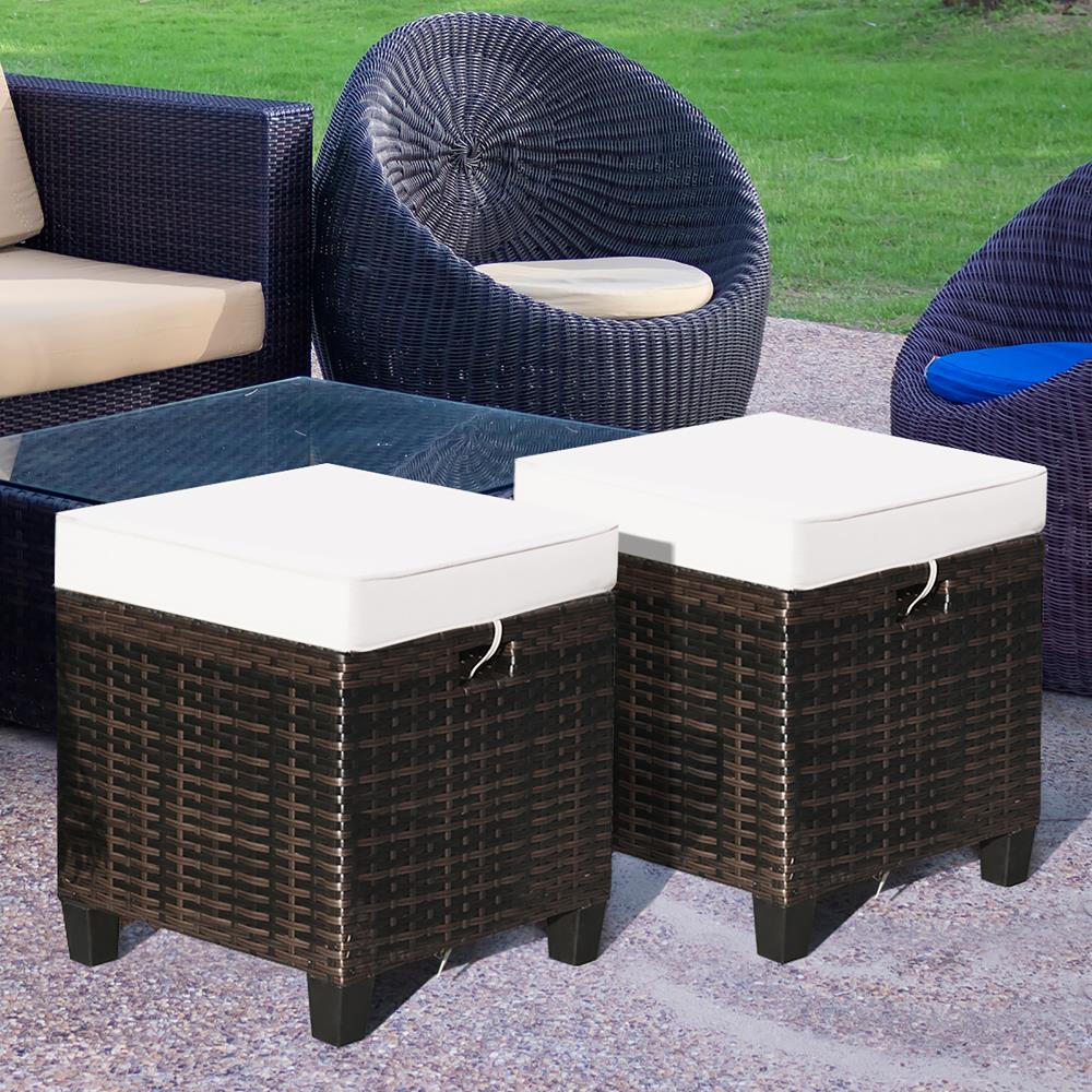 Goplus HW63237CR Stools-Ottomans - View #3