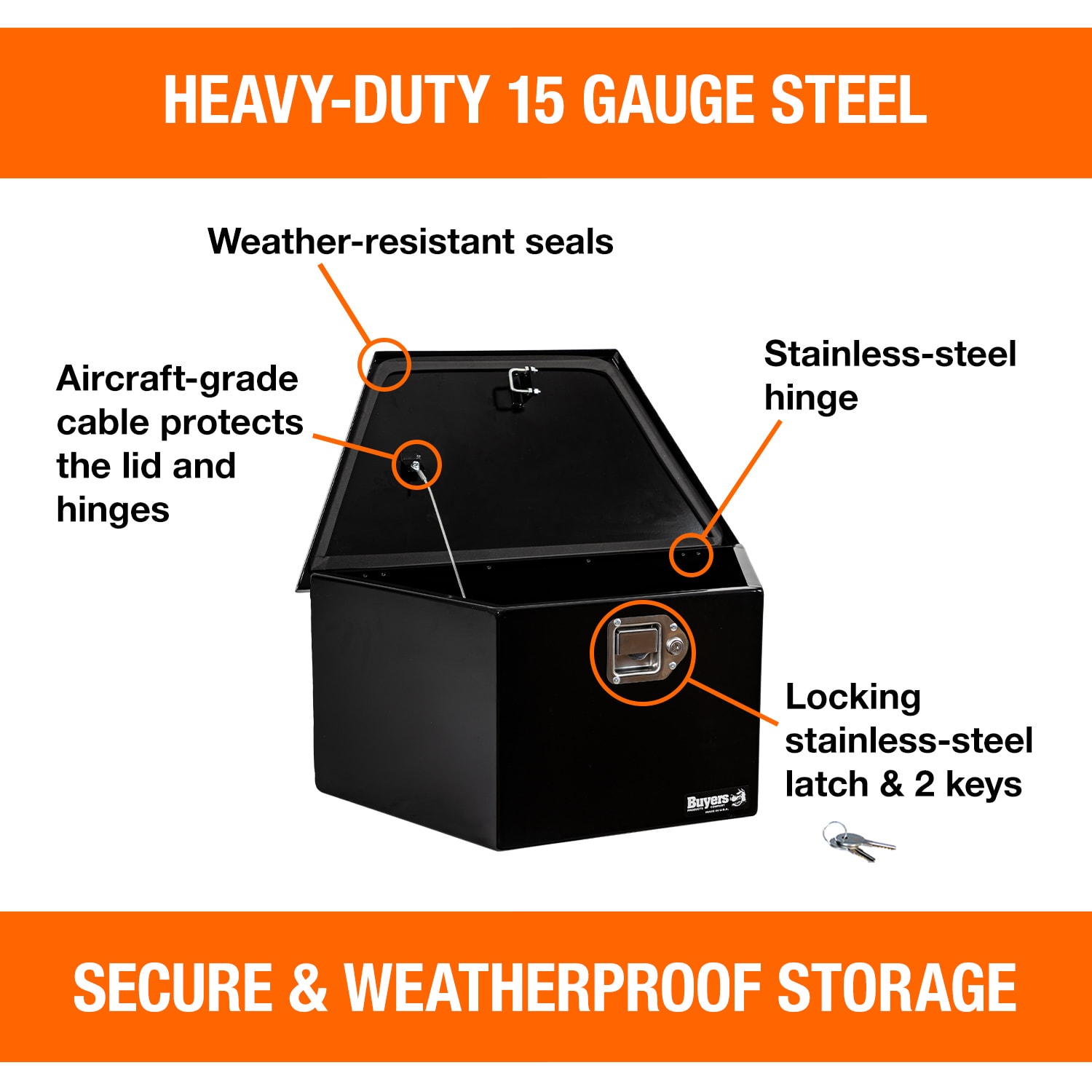 Buyers Products 1701283 Truck-Tool-Boxes - View #11