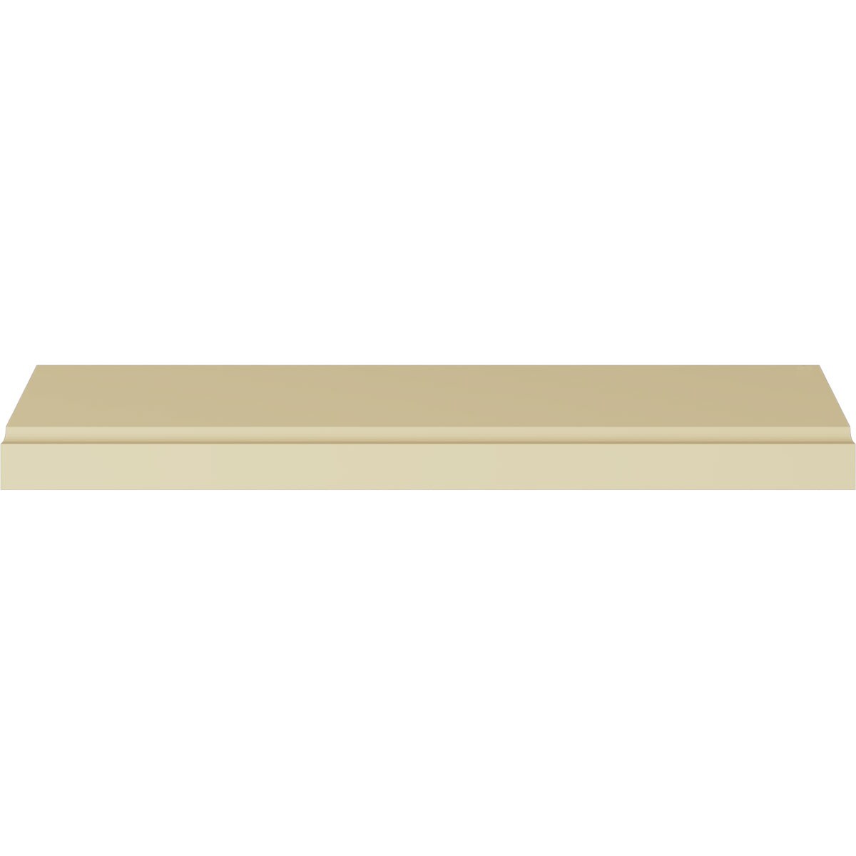 Floral White Urethane Crown Moulding 94.5" Length