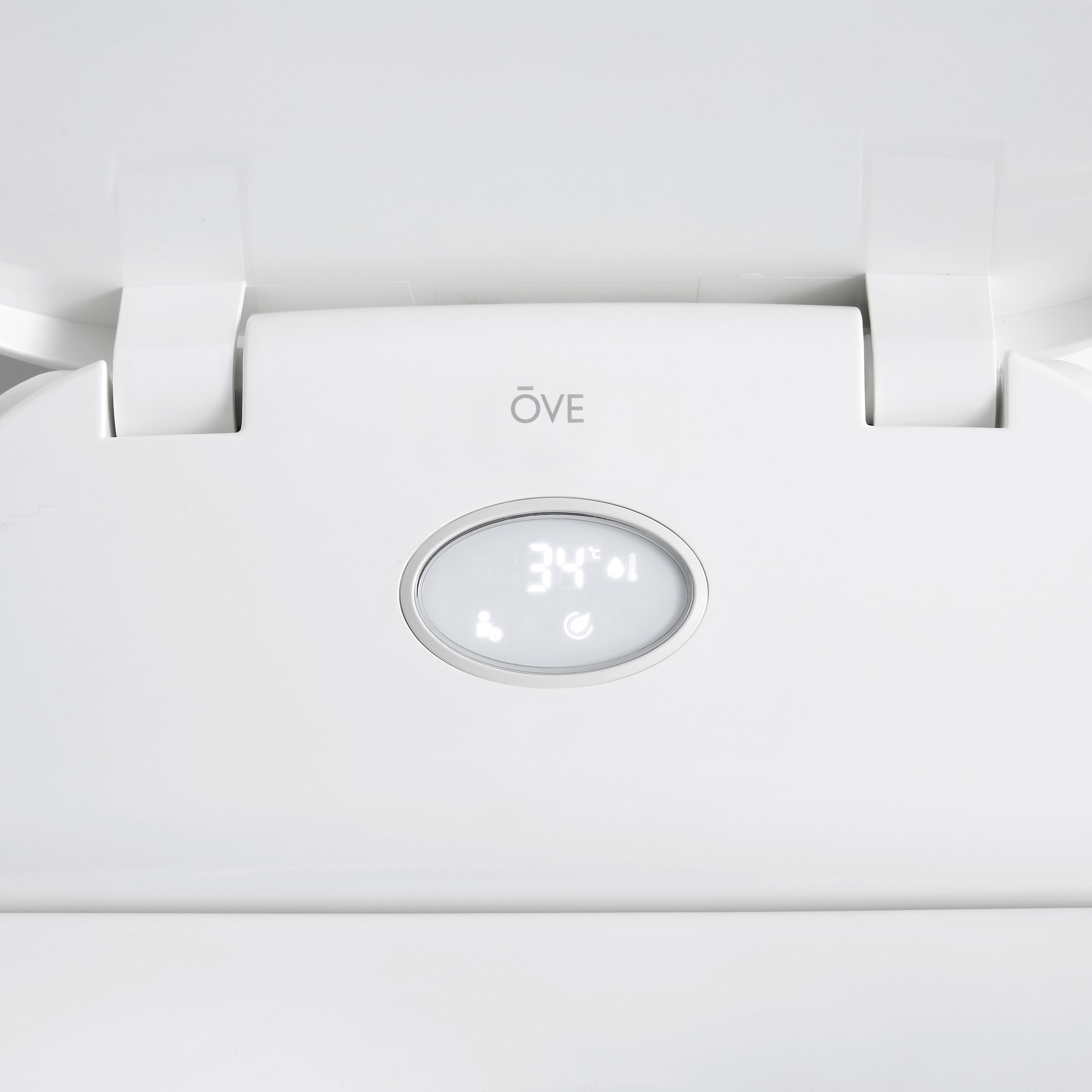 Volta White Elongated Dual Flush Smart Toilet with Bidet