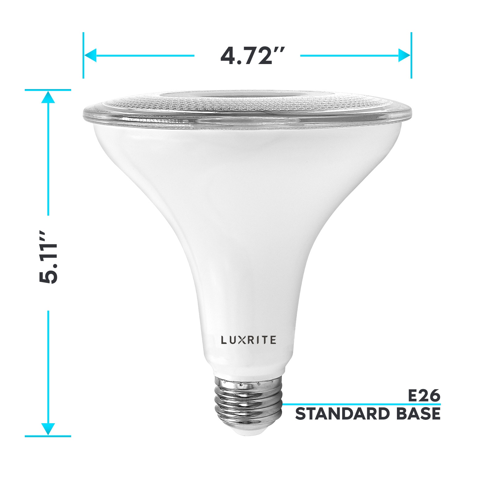 Luxrite LR31617-4PK Led-Flood-Spot-Light-Bulbs - View #5