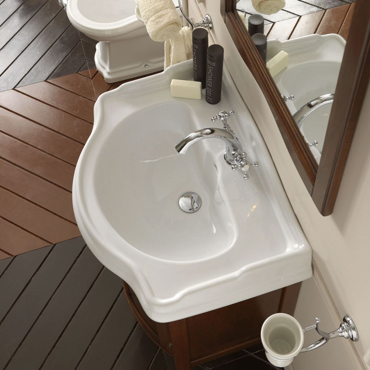 WS Bath Collections HERITAGE WSBC 46.03 Bath-Sink - View #3
