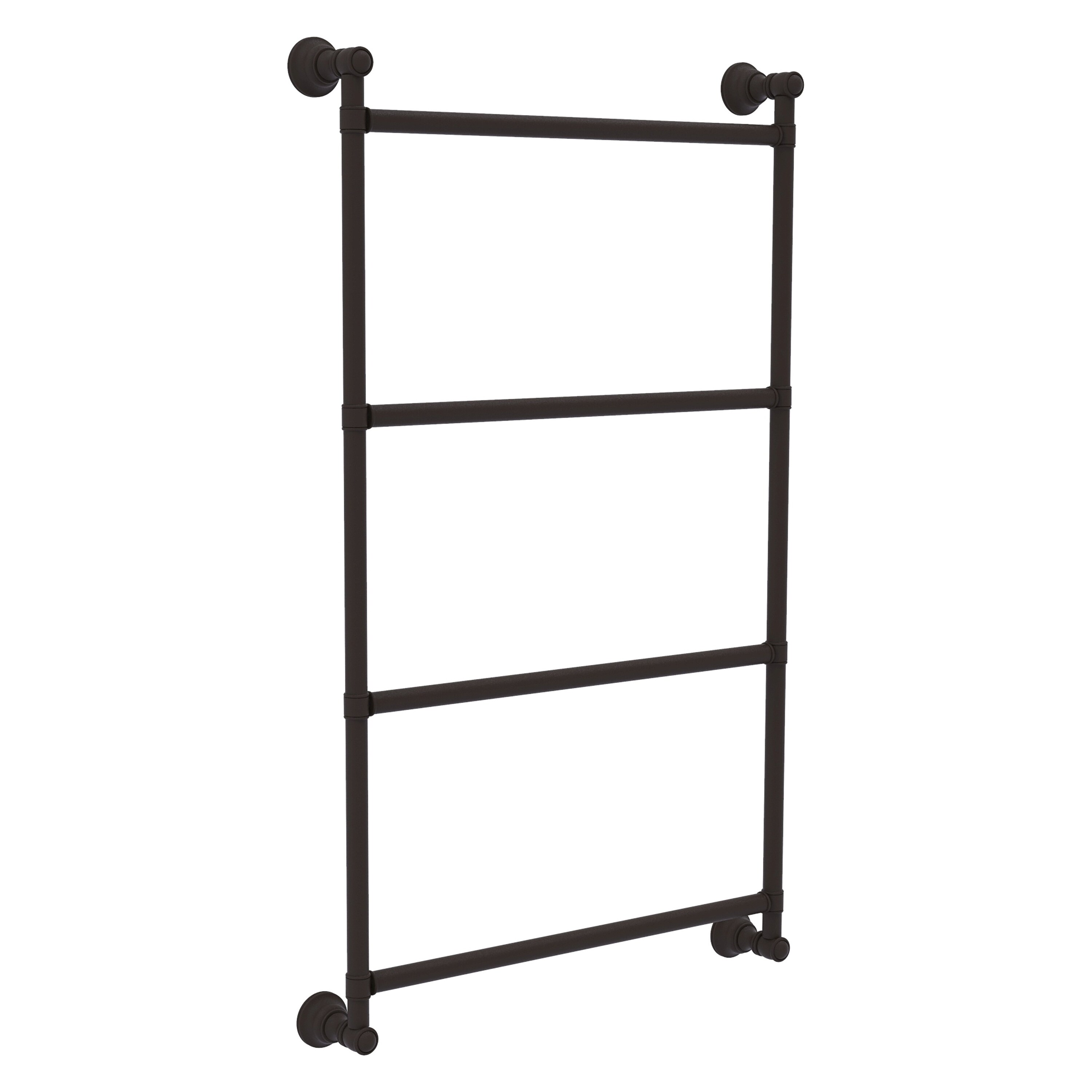 Allied Brass CL-28-18-ORB Carolina 18-in double Oil Rubbed Bronze Wall mount Double Towel Bar