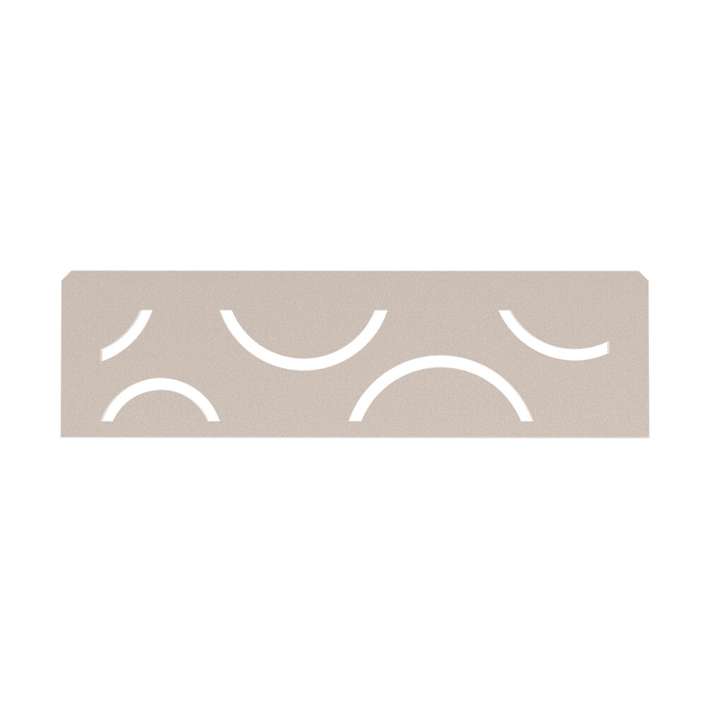 Schluter Systems SNS1D6TSC Shelf Rectangular Niche Curve Cream