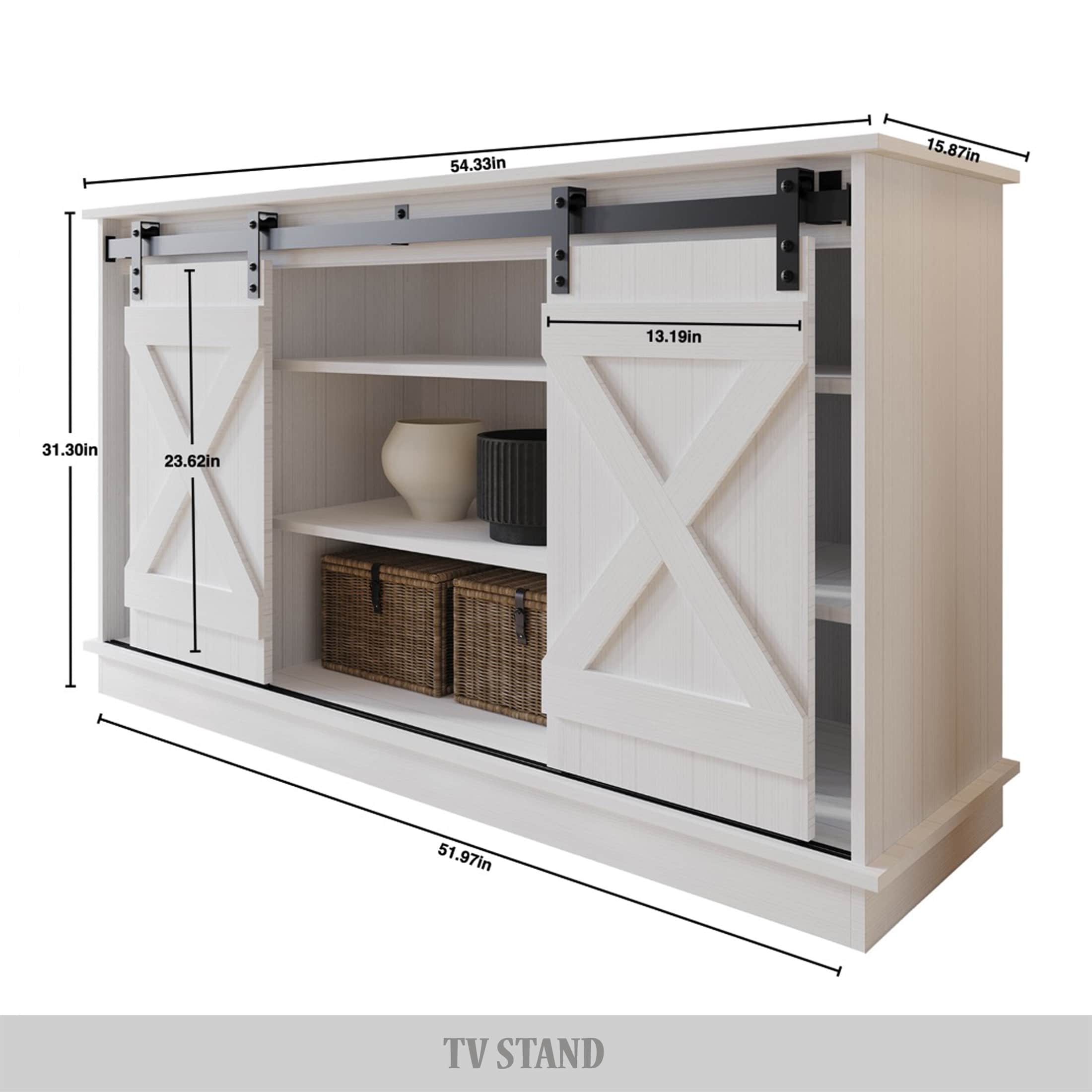 CasePiece C7030TV-WT Tv-Stands - View #10
