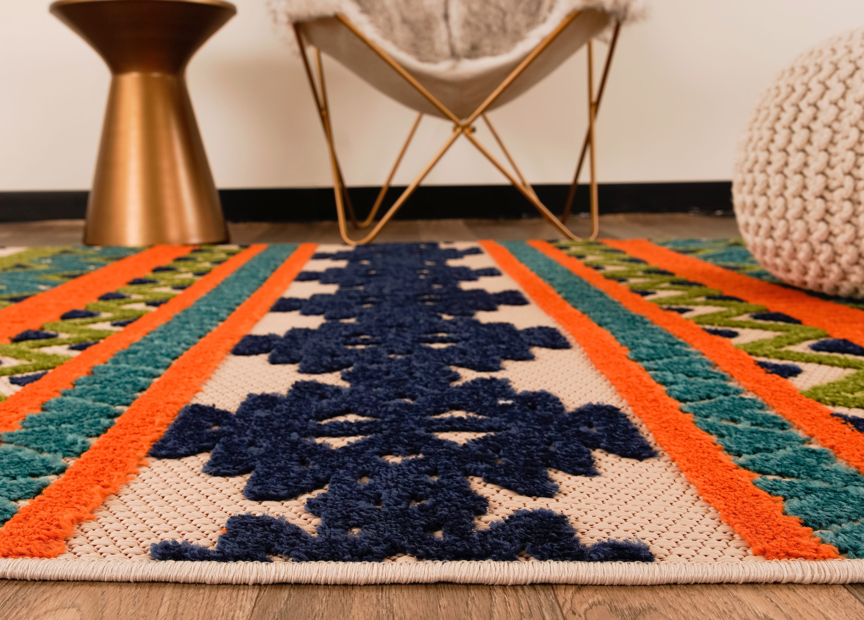 World Rug Gallery 8018MULTI5X7 rugs - View #6