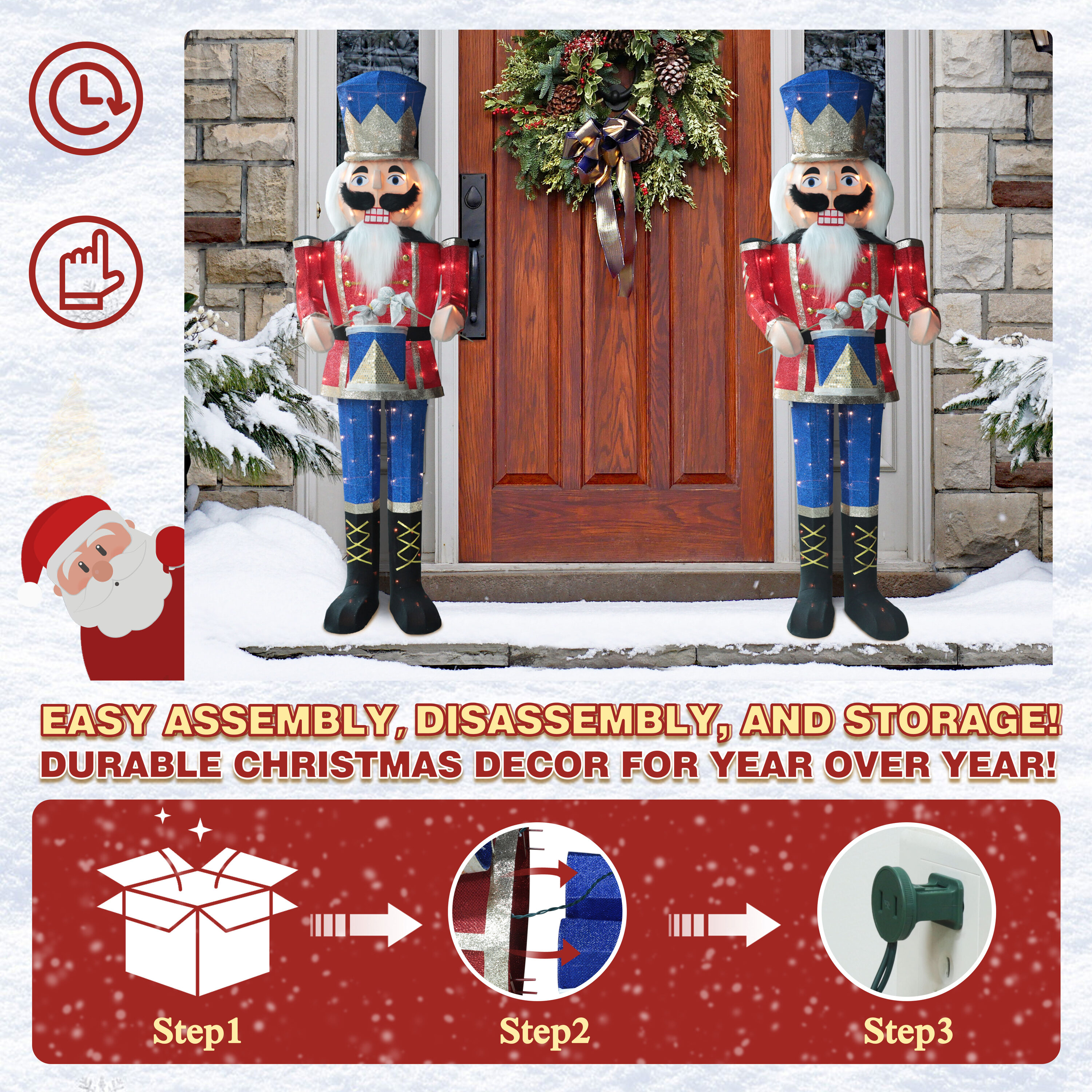 VEIKOUS PG0403-11-5 Outdoor-Christmas-Decor - View #6