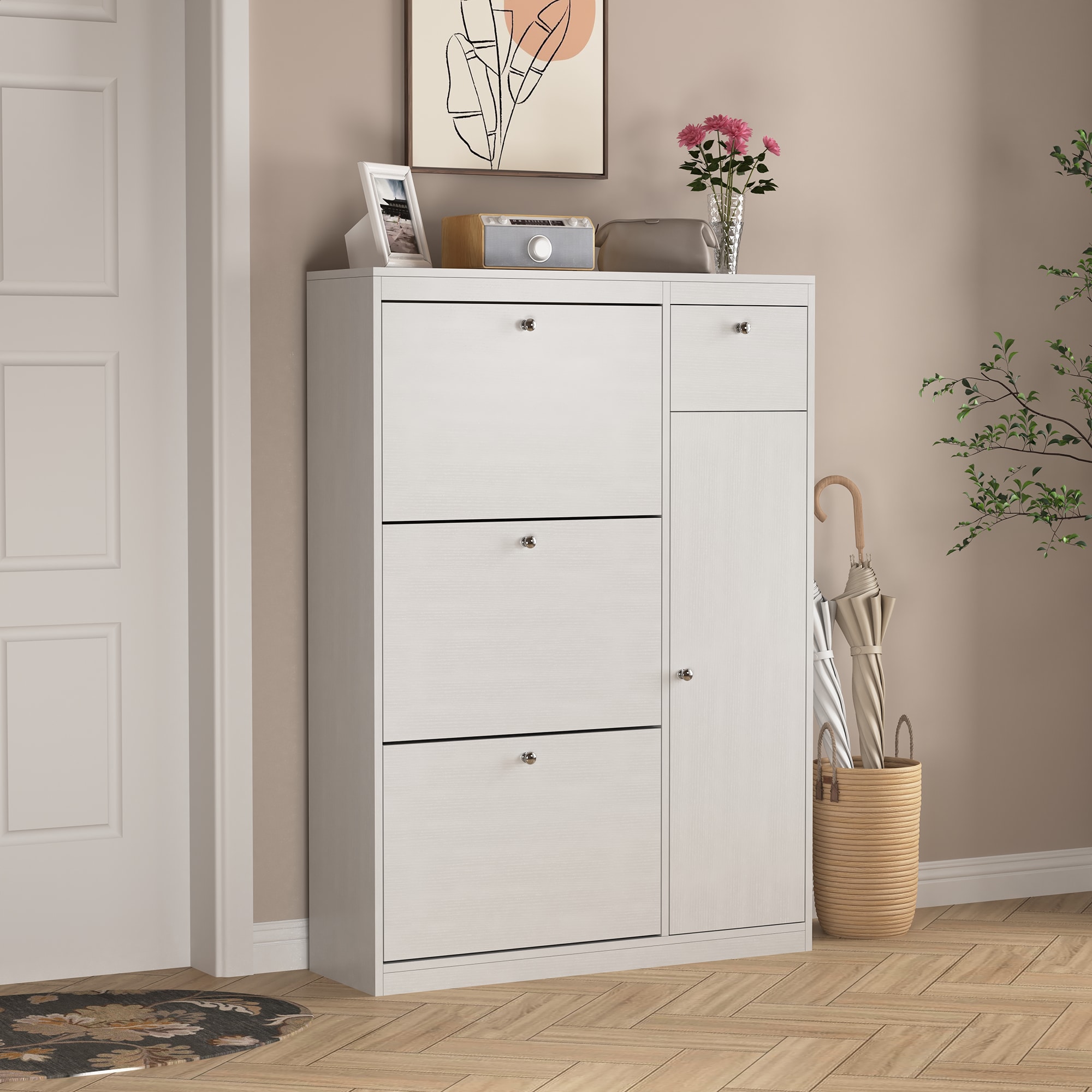 SINOFURN SYA840002WT Shoe-Racks - View #14