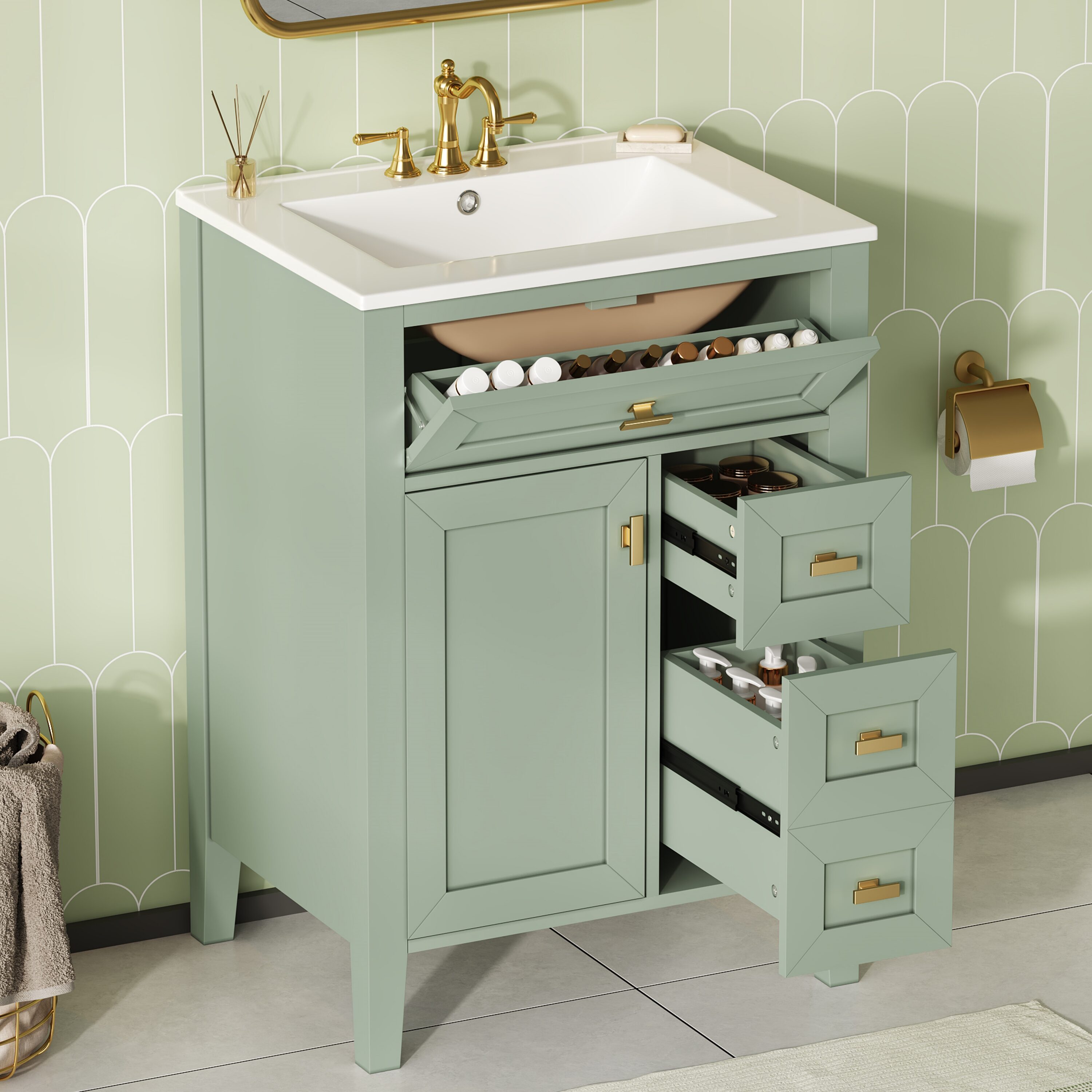 LUXEYARD DS-R-O-836 Bath-Vanity-Combo - View #3