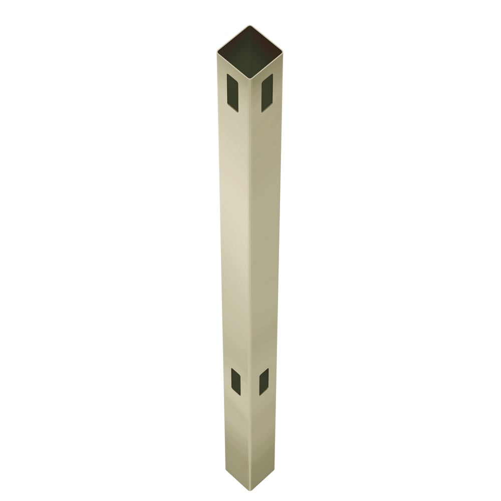 Outdoor Essentials Lakewood 8-ft H x 5-in W Tan Vinyl Corner Fence Post (Unassembled)