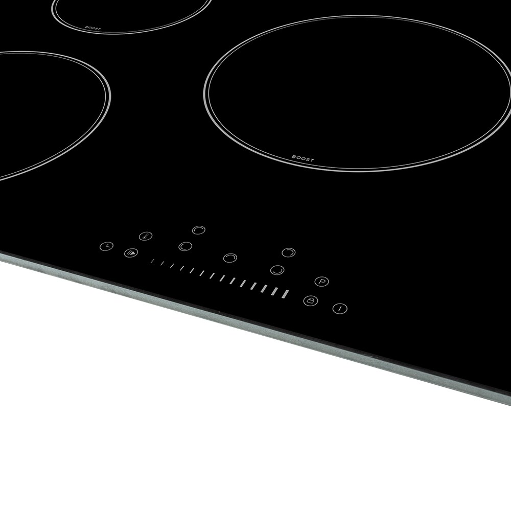 Thermomate 36-in 5 Burners Black Induction Cooktop in the Induction Cooktops  department at