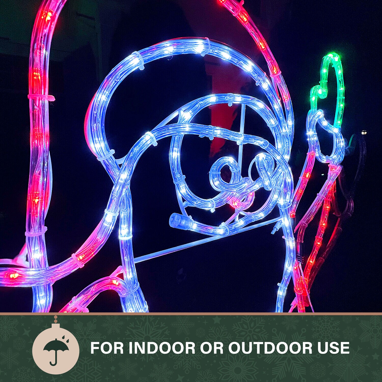 Fraser Hill Farm FFCHLED060-SC2-MLT Outdoor-Christmas-Decor - View #7