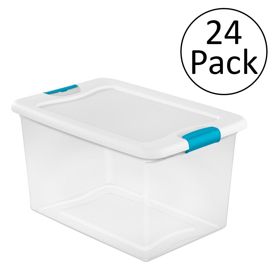 lowes clear storage bins