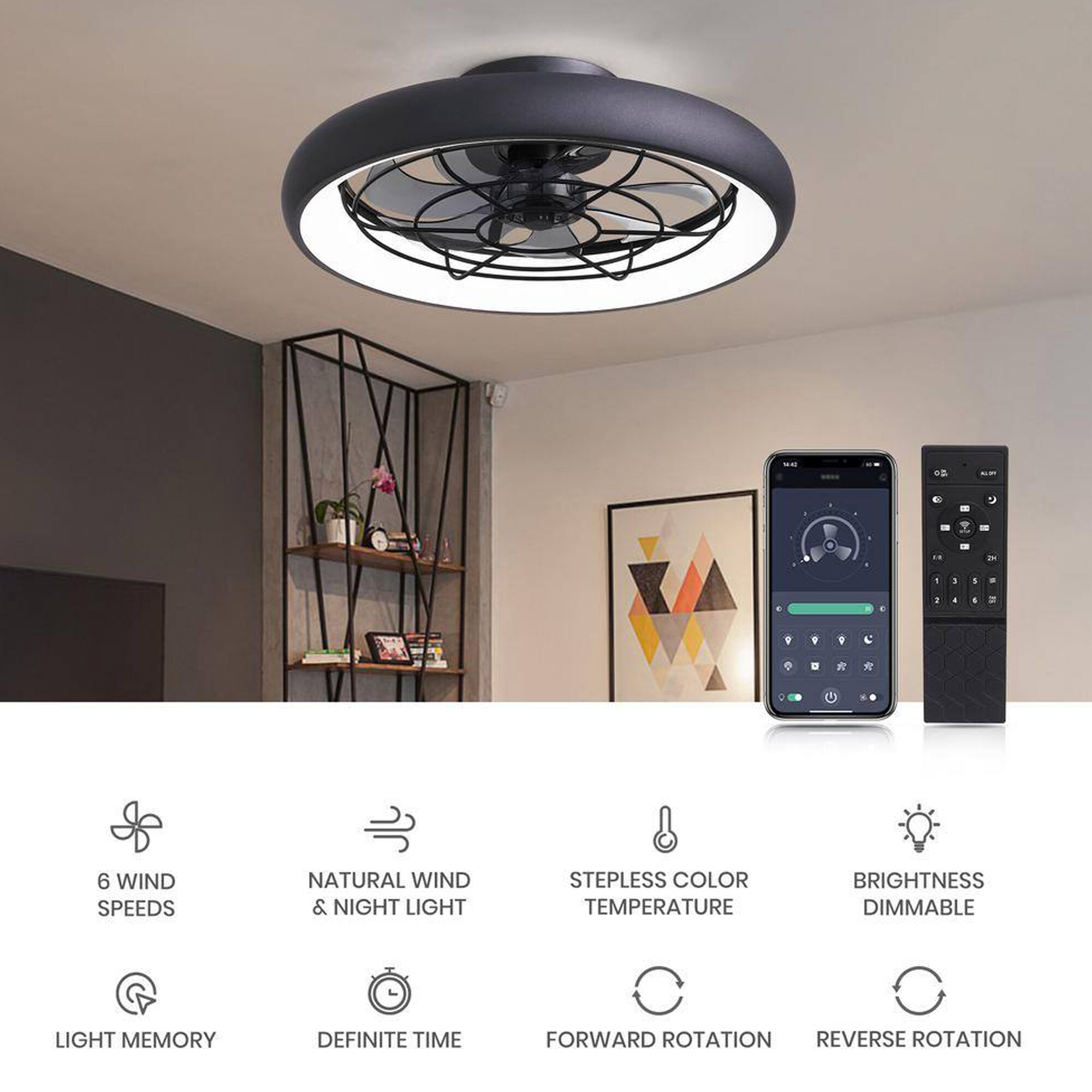 Antoine BLW016 Ceiling-Fans - View #4
