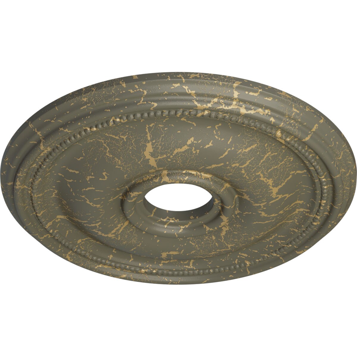 Ekena Millwork CM18BRWHC Ceiling-Medallions - View #2