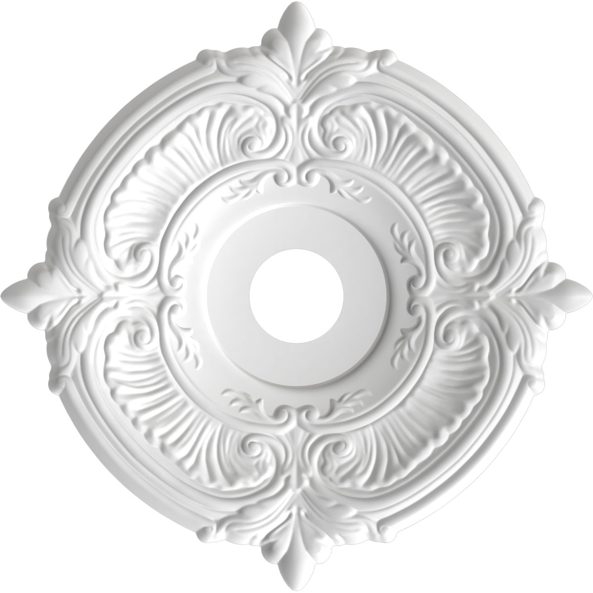 Ekena Millwork CMP19ATBAL Ceiling-Medallions - View #5