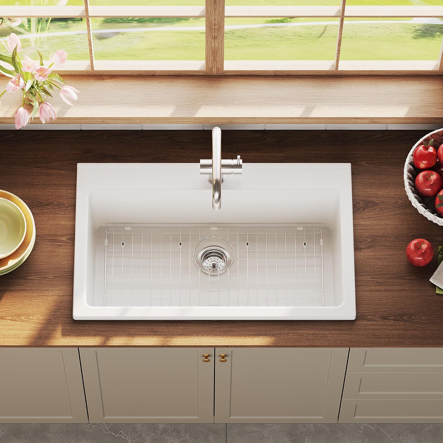 GAOMON CQC-LSYBHH-2302 Kitchen-Sinks - View #2