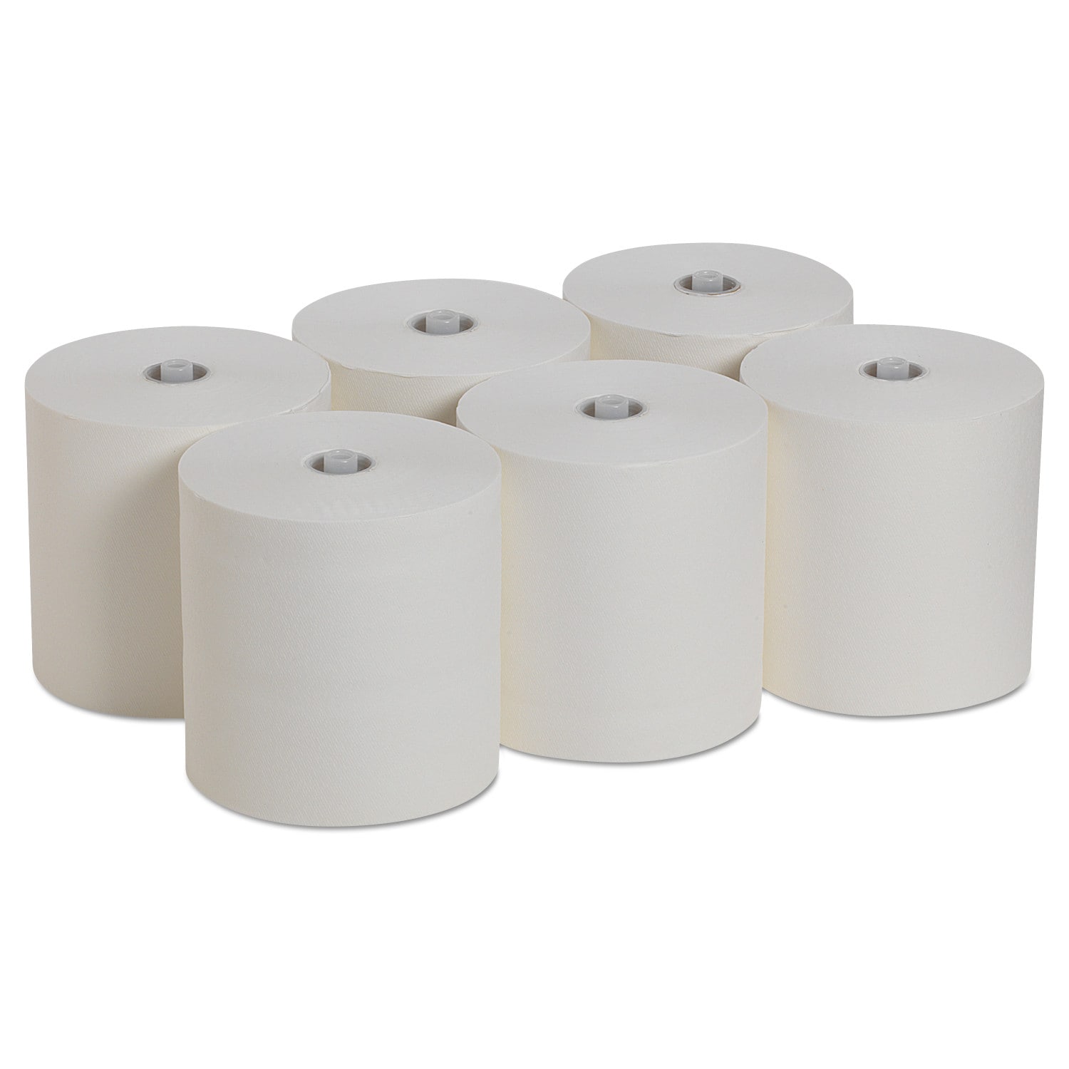 Tacoma Screw Products  2-Ply Paper Roll Towels — White, 30/CS