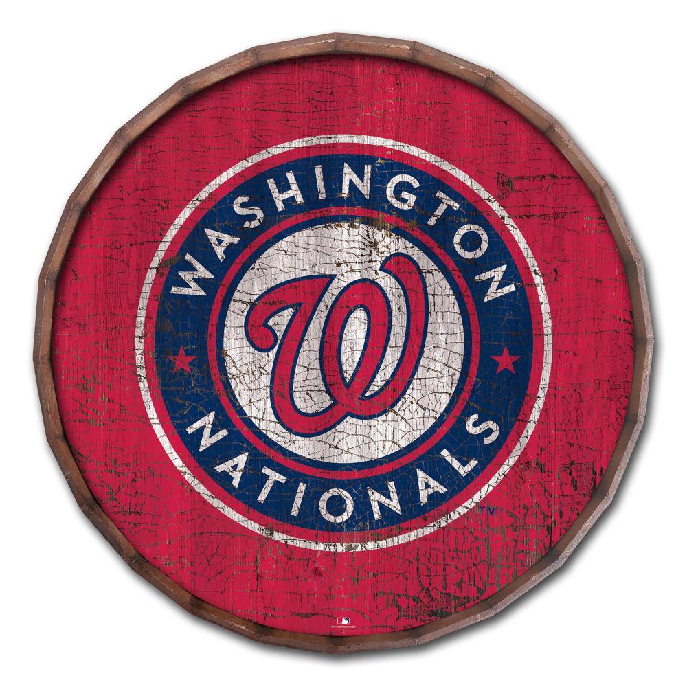 Washington Nationals 24 Flag Barrel Top