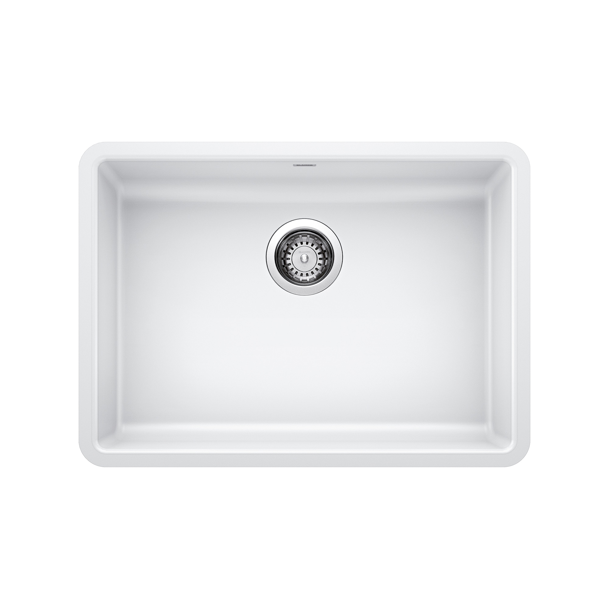 BLANCO 442542 Precis Silgranit Undermount 25-Inches x 18-Inches Granite Single bowl Kitchen Sink