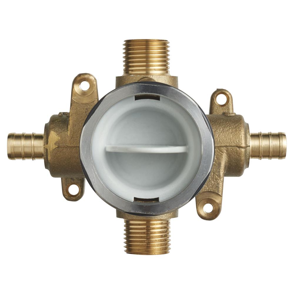 American Standard RU107 Flash 1/2-in ID Copper sweat x 1/2-in OD Copper sweat Brass Shower valve