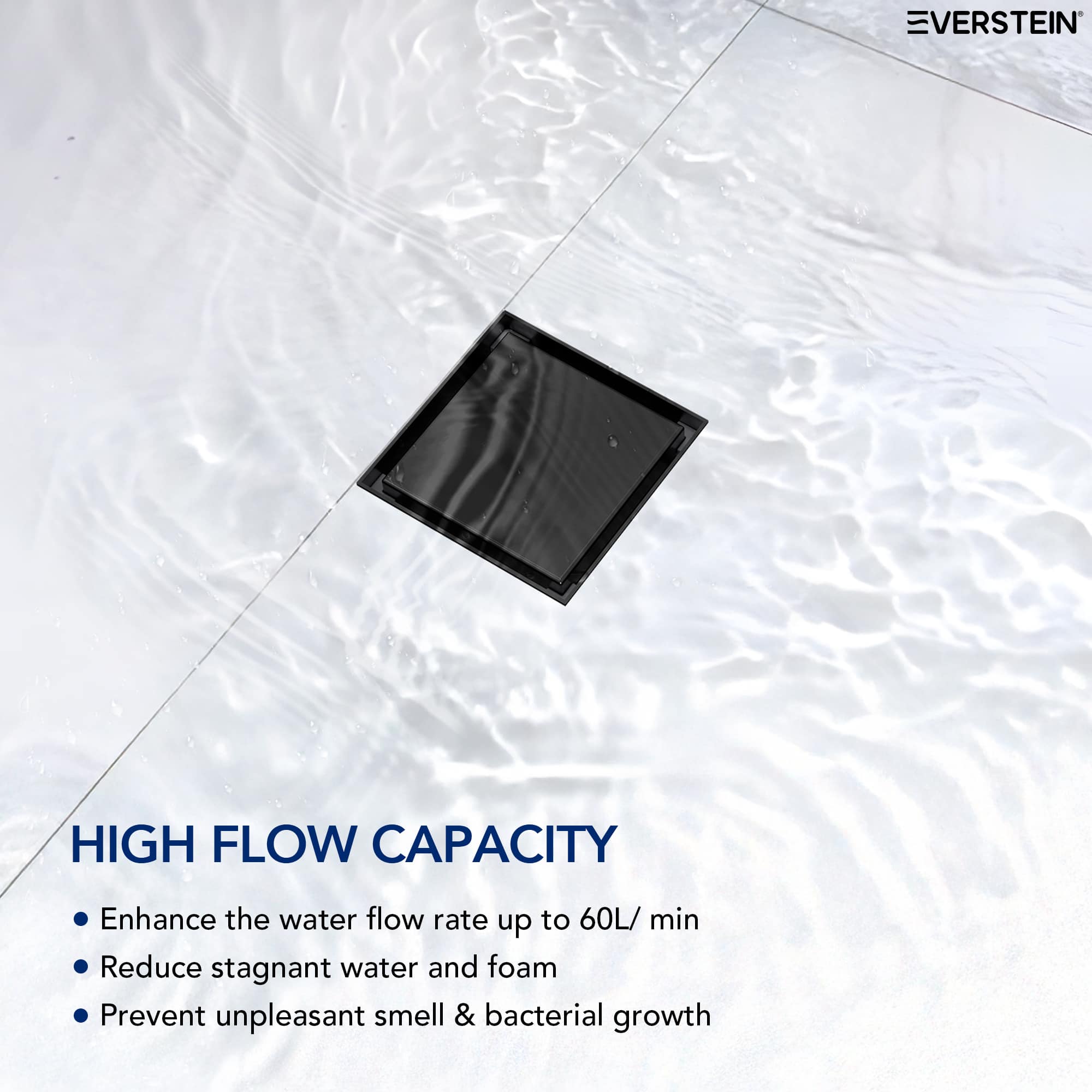 EVERSTEIN SFS-3065-BK Drains-Flanges - View #3