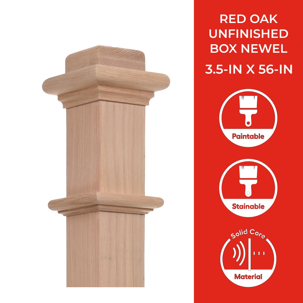 RELIABILT WG963OAK Interior-Stairpart-Newel-Posts - View #6