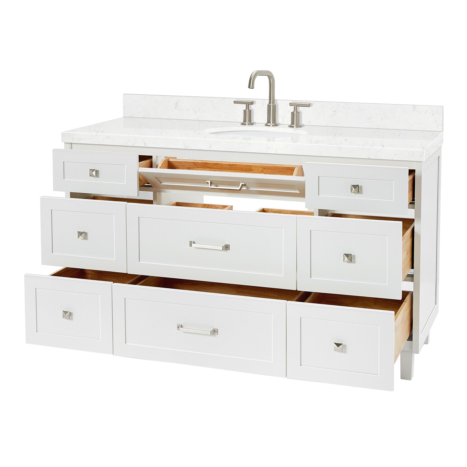 ARIEL B60CQOVOWHT Bath-Vanity-Combo - View #10