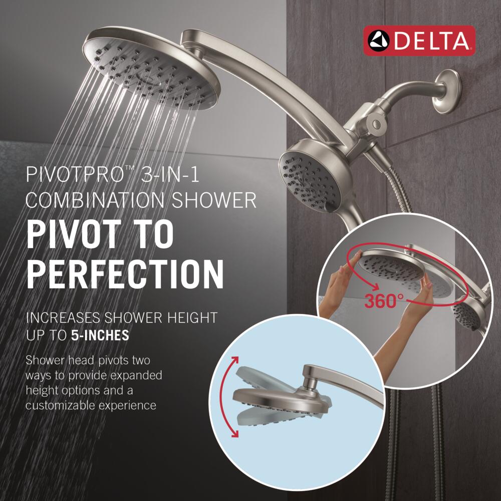 Delta 75648SN Fixed-Showerhead - View #2