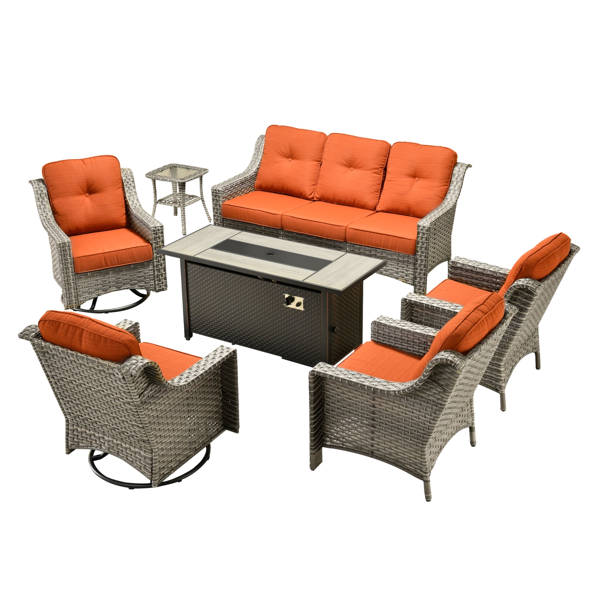 Caodoc L5-CFP03-YZPAD8072 Patio-Sofas-Daybeds - View #5