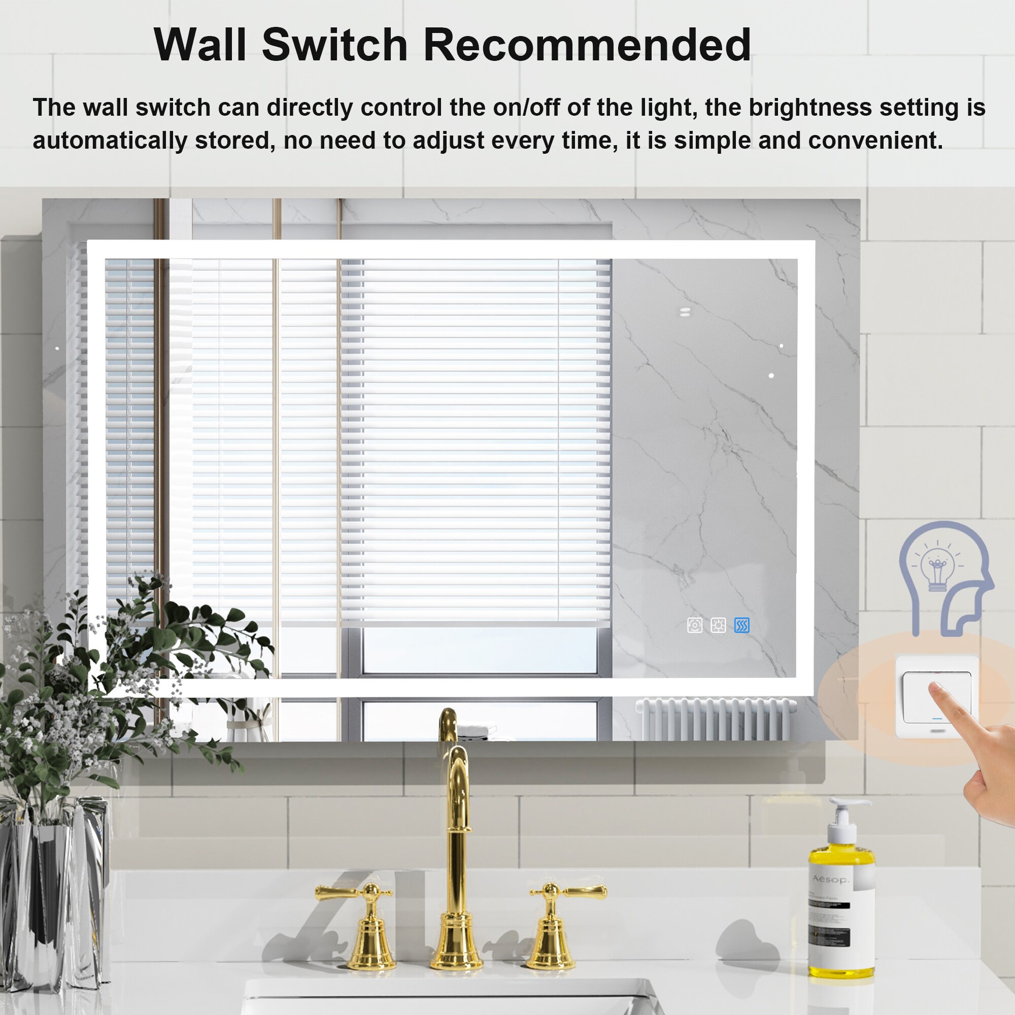 ExBrite JS-2436R-4-X-E Framed-Bath-Mirrors - View #7