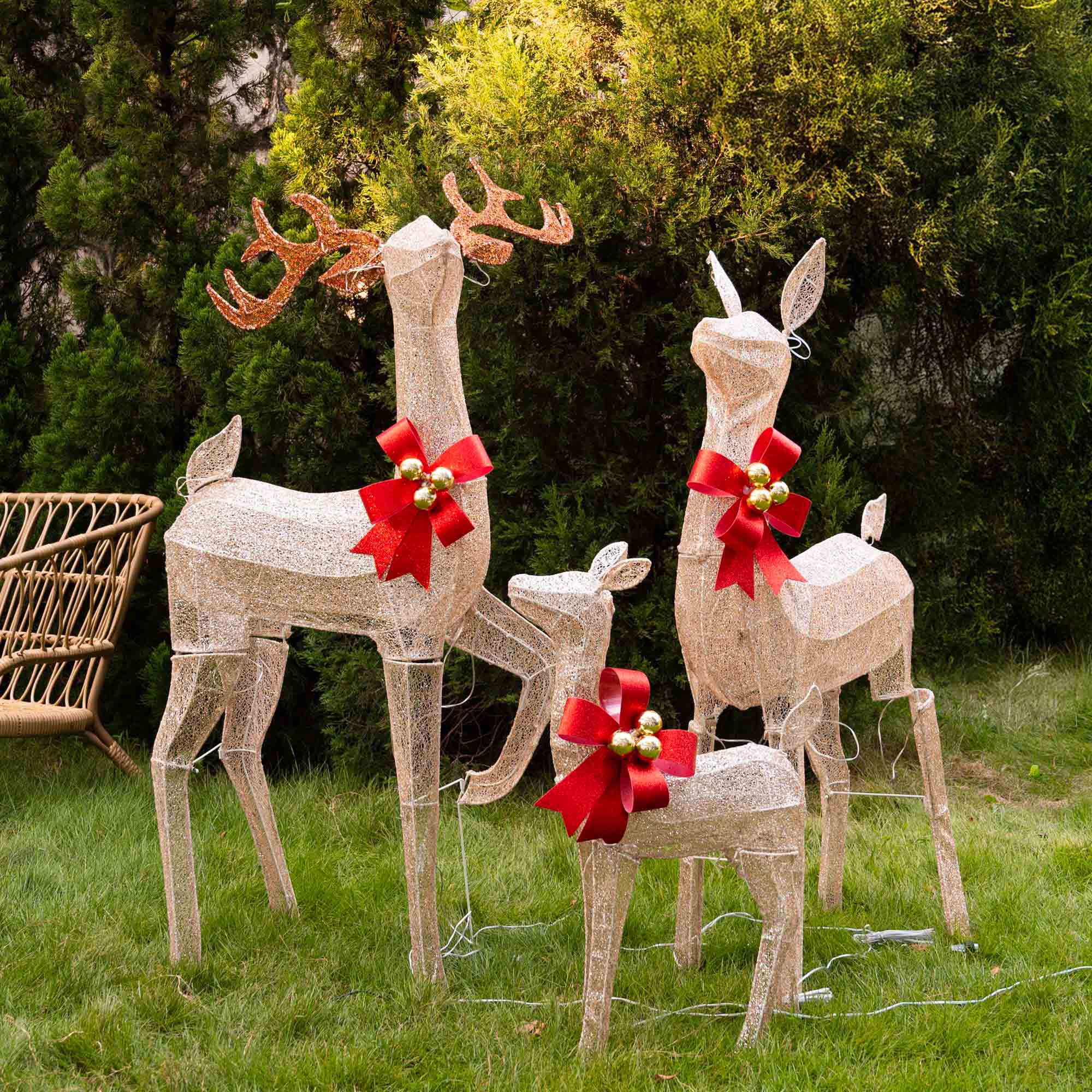 Yescom 60XMA025-DEER3-15-LO Outdoor-Christmas-Decor - View #8