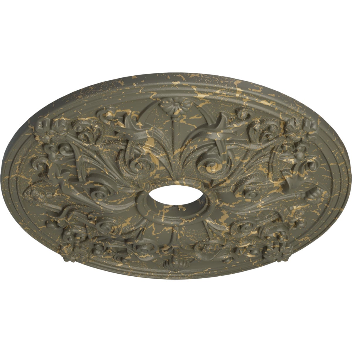 Ekena Millwork CM23JAWHC Ceiling-Medallions - View #2