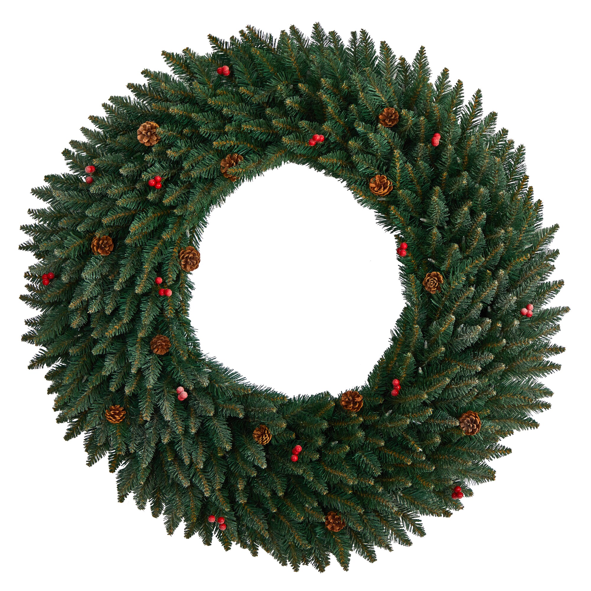 Nearly Natural W1286 Artificial-Christmas-Wreaths - View #4