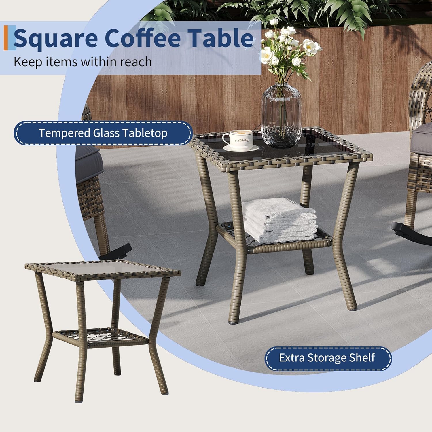 Garvee LIVE66-4188 Patio-Chairs - View #6