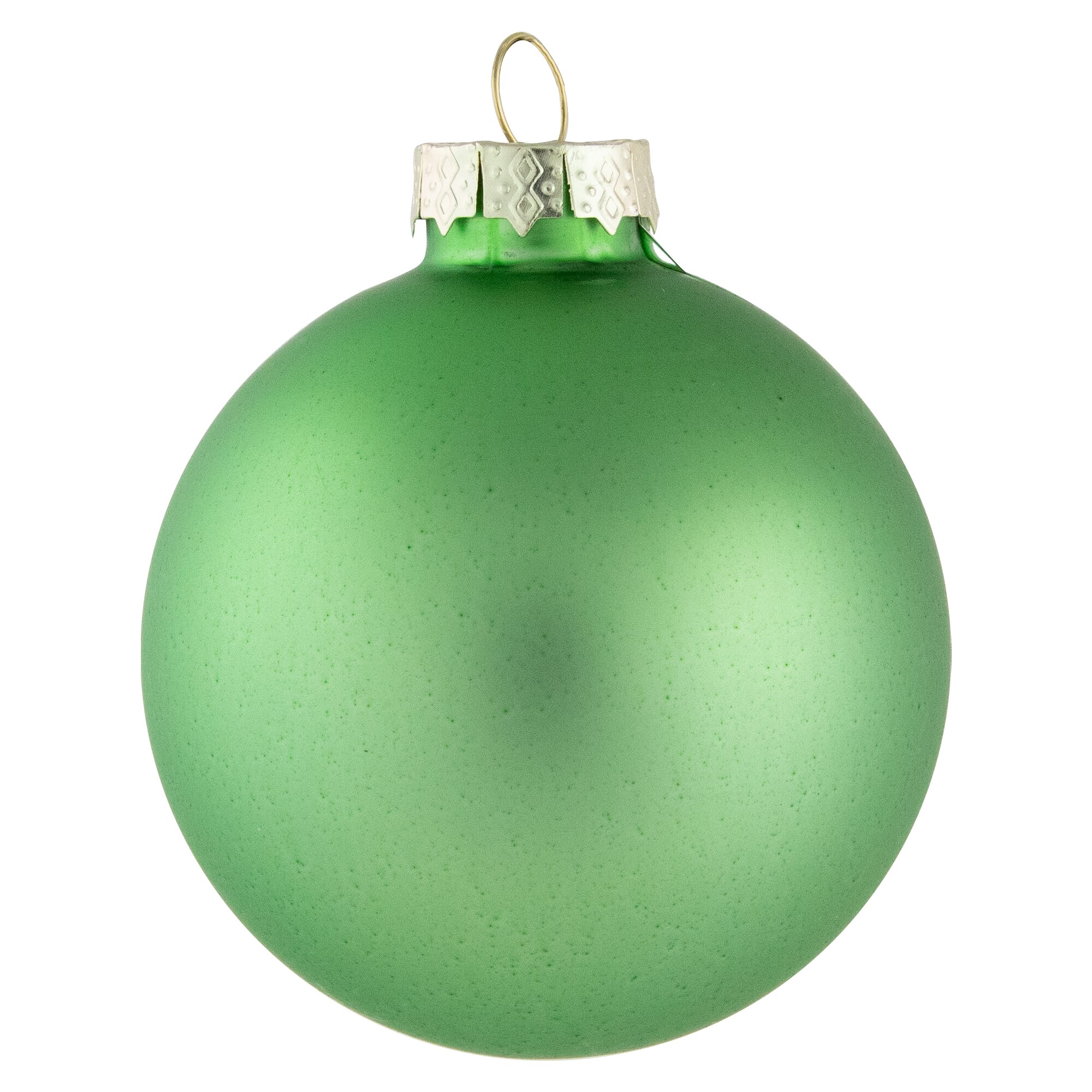 Northlight 32625081 9 -Pack Green Ball Standard Indoor Ornament set