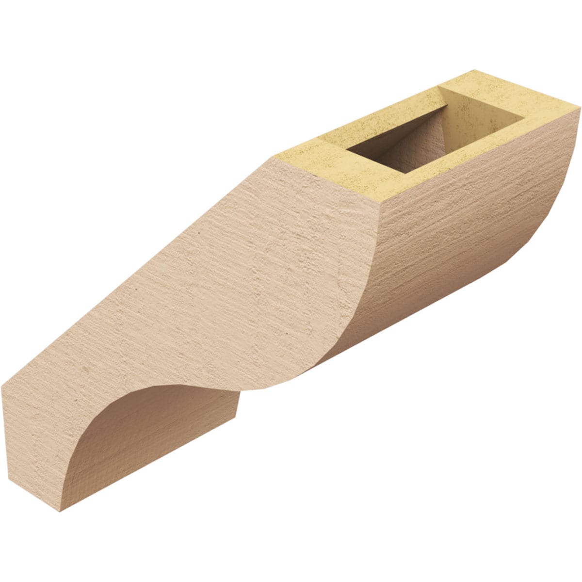 Ekena Millwork BRCUR05X10X10GNVRCPR braces - View #6