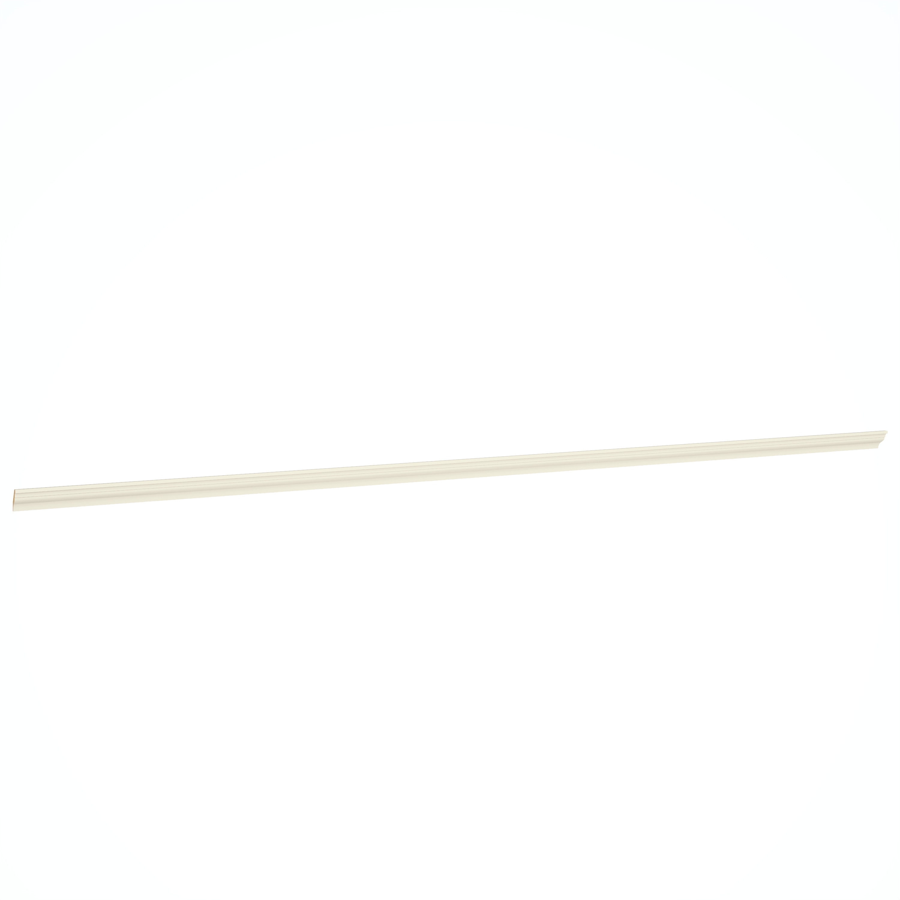 Diamond Express 61B-SWLCRM8 Cabinet Crown Moulding 96-in W x 2.1-in H x 2.2-in D Steam Painted