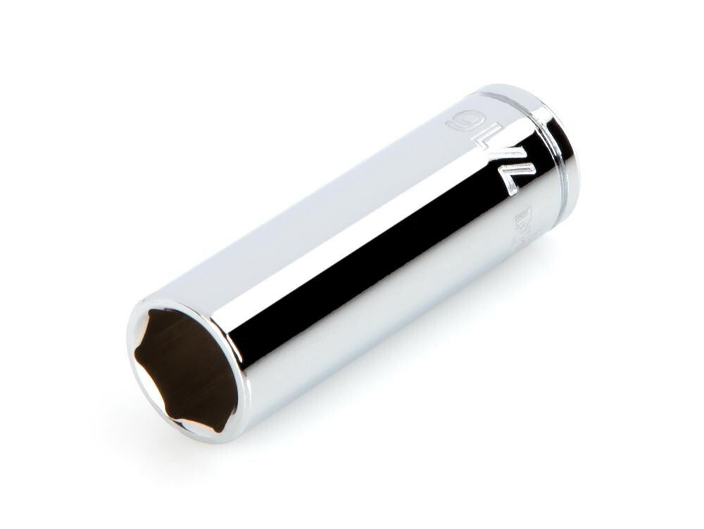 TEKTON SHD03011 1/4-in Drive Standard (SAE) 7/16-in Deep Socket