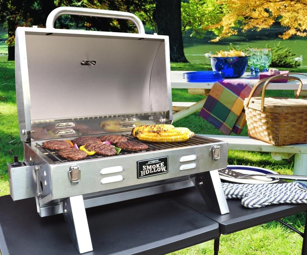 Smoke Hollow Stainless Steel 1-Burner Gas Grill at Lowes.com