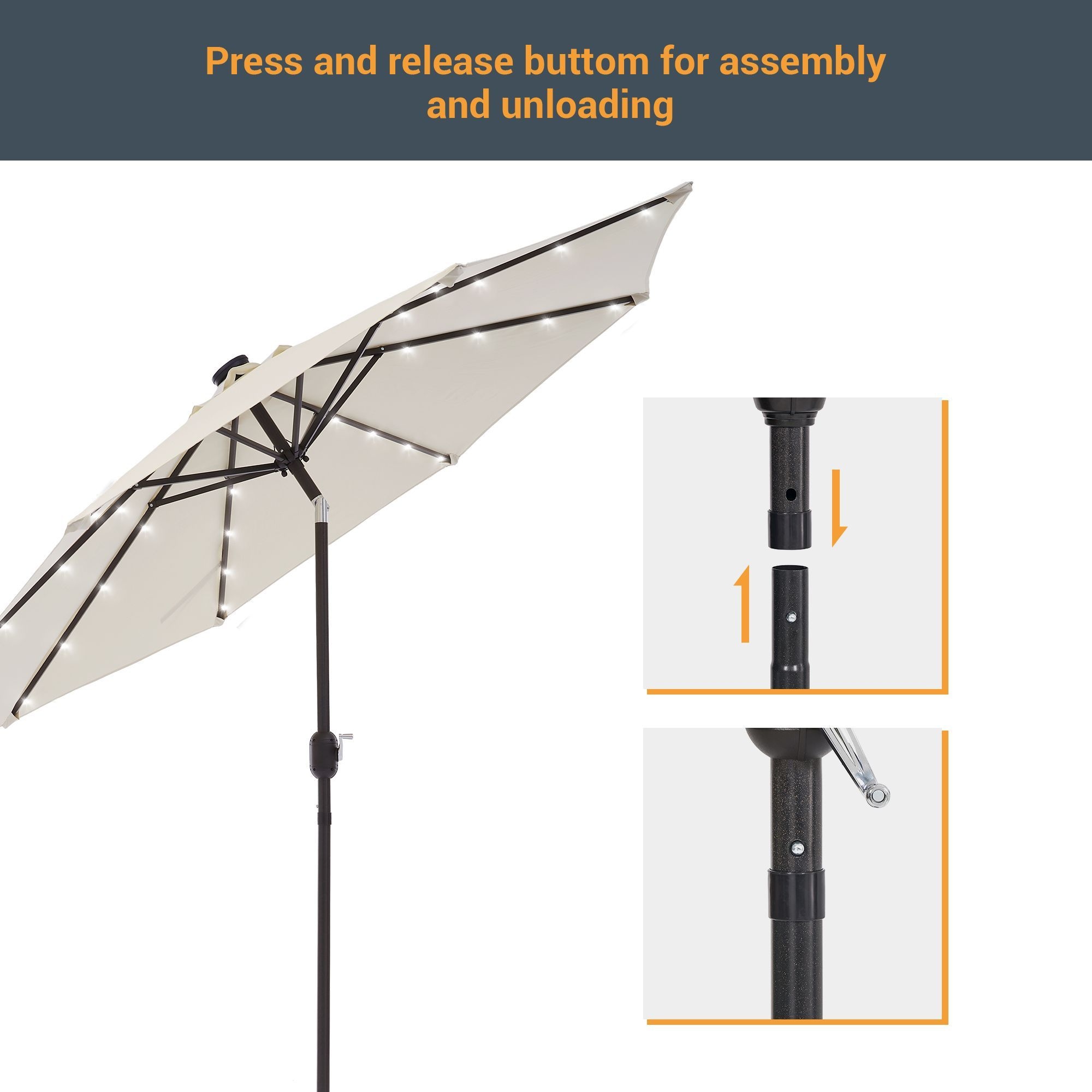 Sonkuki SD-027M-LED Umbrellas-2 - View #7