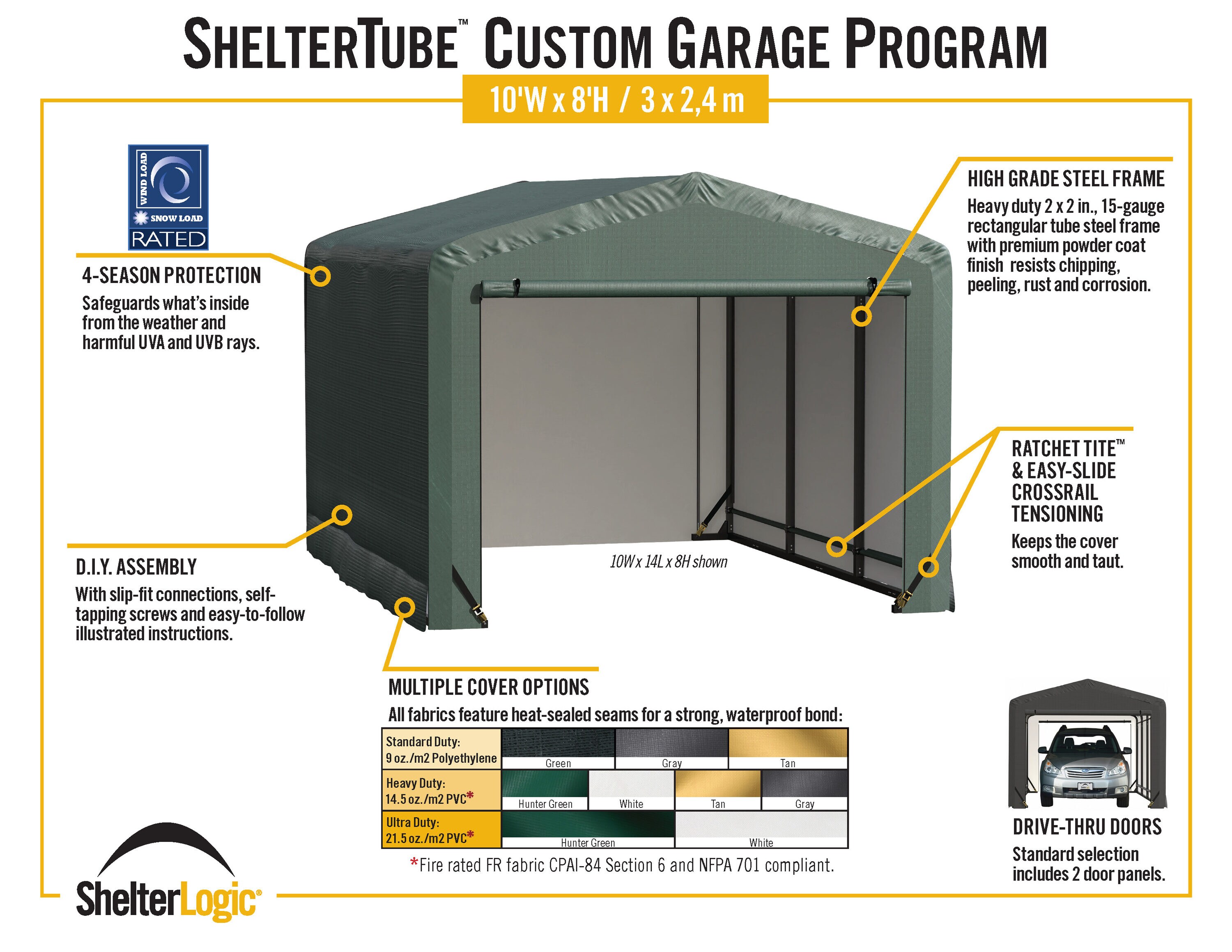 ShelterLogic SQAACC0103C01002708 Garage-Buildings - View #5