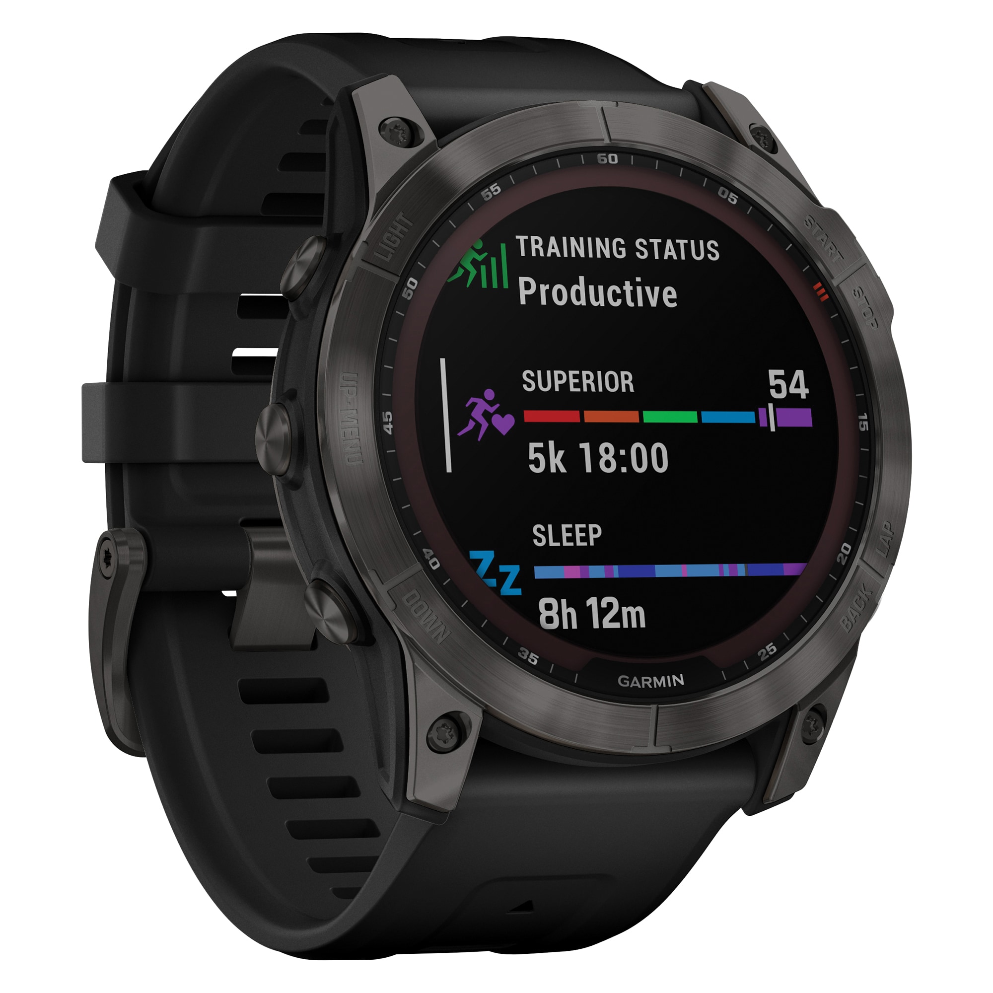 Garmin fēnix 7X Sapphire Solar Multisport GPS Watch (Carbon Gray